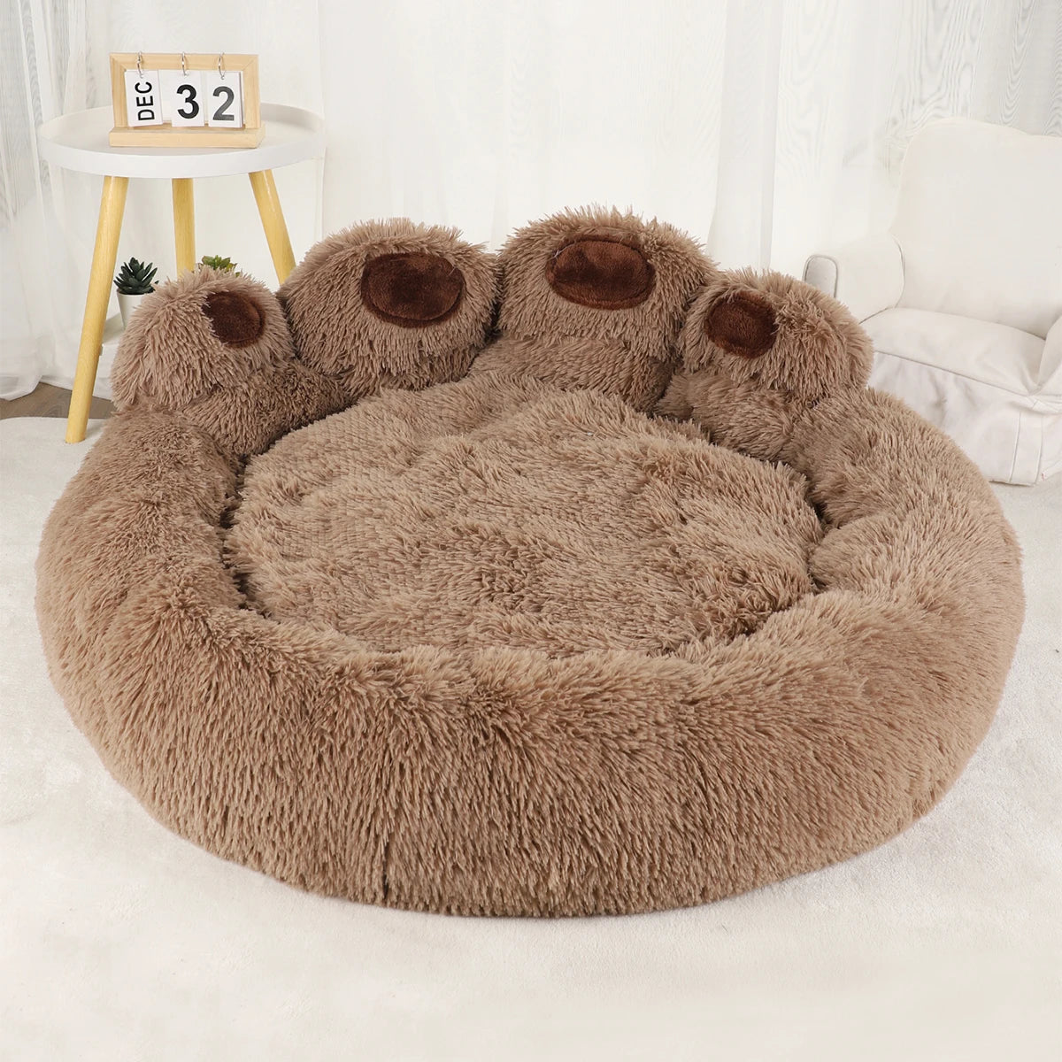 Dog Bed - Designer Beds For Dogs - The Paw - Brown