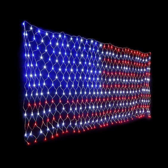 American Flag - America LED Flag Picture 2